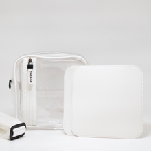Load image into Gallery viewer, White Clear Concert Bag