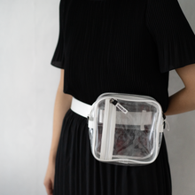 Load image into Gallery viewer, White Clear Concert Bag